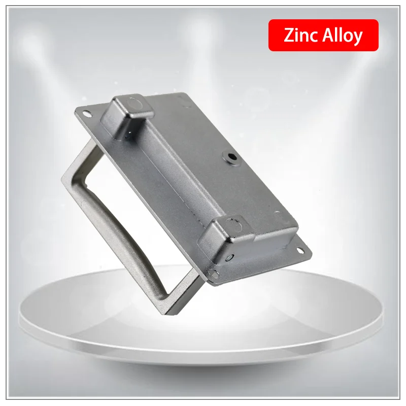 

Zinc Alloy Folding Equipment Box Square Box Handle Handmade Box Electrical Control Cabinet Invisible Handle