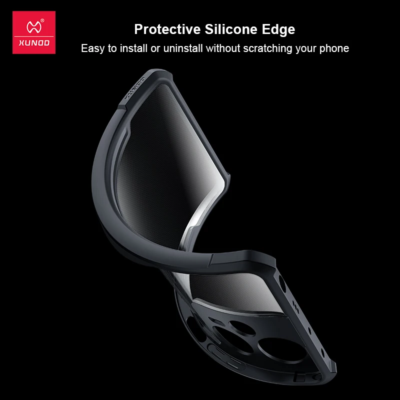 Xundd For Xiaomi Poco F5 Pro Case, For Poco F3 F4 F5 Pro Transparent Phone Cover Airbag Shockproof Protective cases