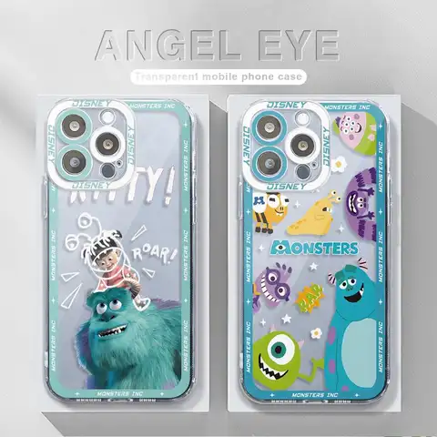 Disney Monsters Inc Phone Case for Honor X7b X8 X8a X8b X9a X9b 90 Lite 4G 5G Soft Cases