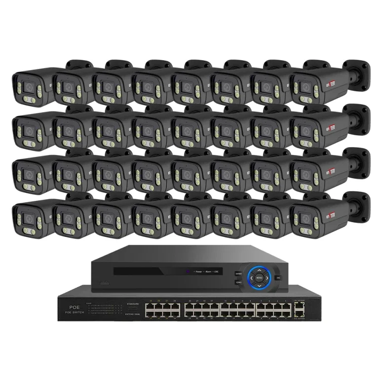 

L 32 Channel 8mp 4k Outdoor Poe Cctv Security Surveillance Camera System