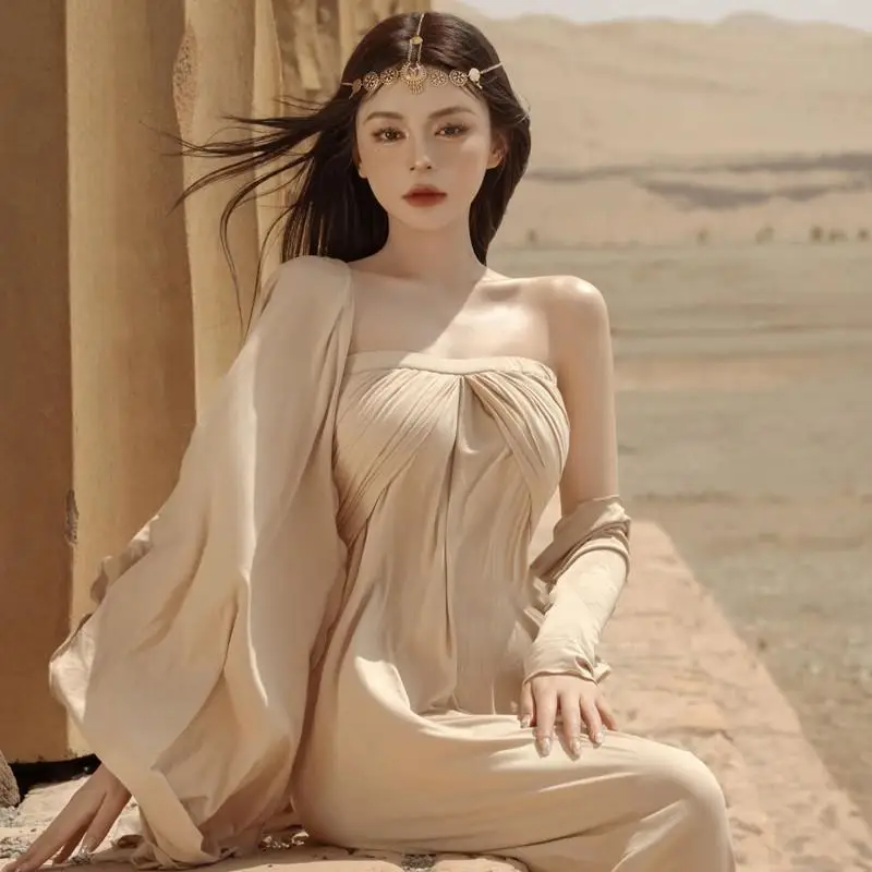 Egypt, Morocco, Dubai, Exotic Desert Dress