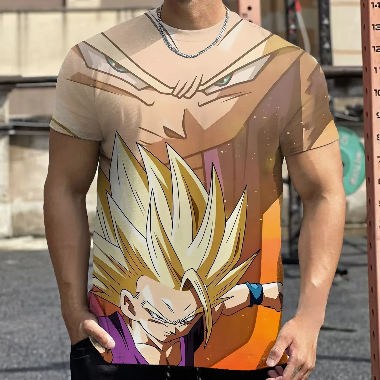 

2025 Summer Cartoon Japan Style Anime New Dragon Ball Z Cosplay T-shirt Short Sleeve Children Tee Shirts Unisex Clothes Tops