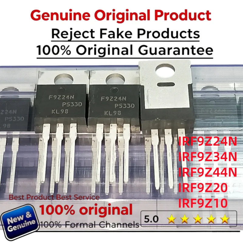 10-20PCS New Original Imported IRF9Z24N F9Z24N IRF9Z34N F9Z34N IRF9Z44N F9Z44N IRF9Z20 F9Z20 IRF9Z10 F9Z10  MOSFET TO-220