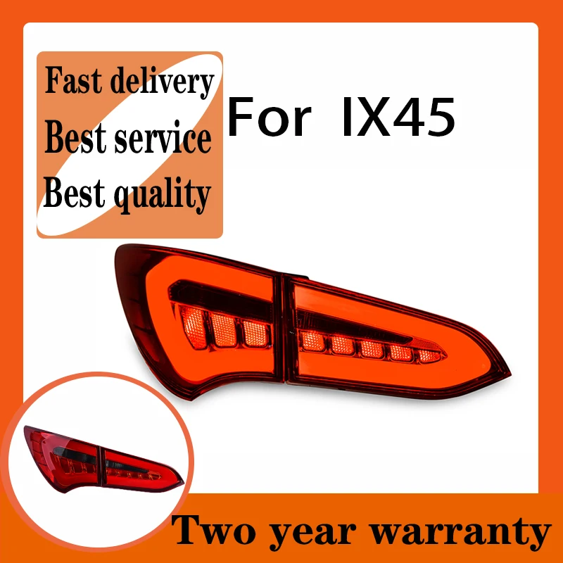 Tail Lights For Hyundai Santa fe IX45 Led Tail lamp  2013-2018 Fog lamp Rear Lamp DRL+Brake+Park+Signal lights