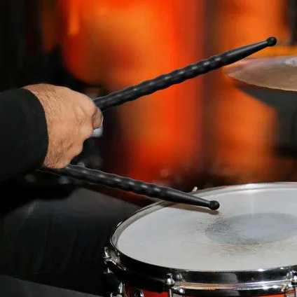 

Drumsticks for Music: Practice Carbon Fiber 5A Lightweight Drum Sticks Anti-Slip for Jazz and Percussion Beginner