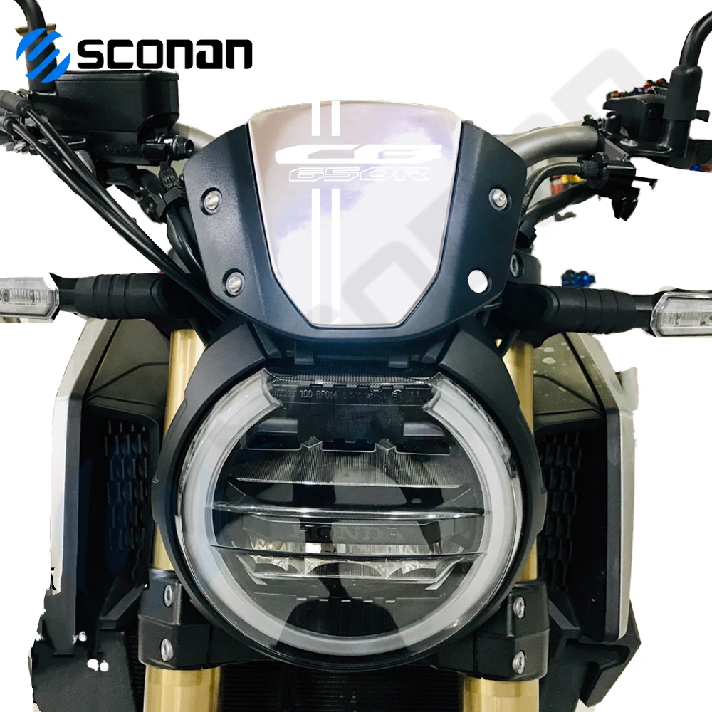 For Honda cb650r CB 650R CB650 R Motorcycle Accessori Windshield Windscreen Visor Wind Screen Deflector Kit Aluminum