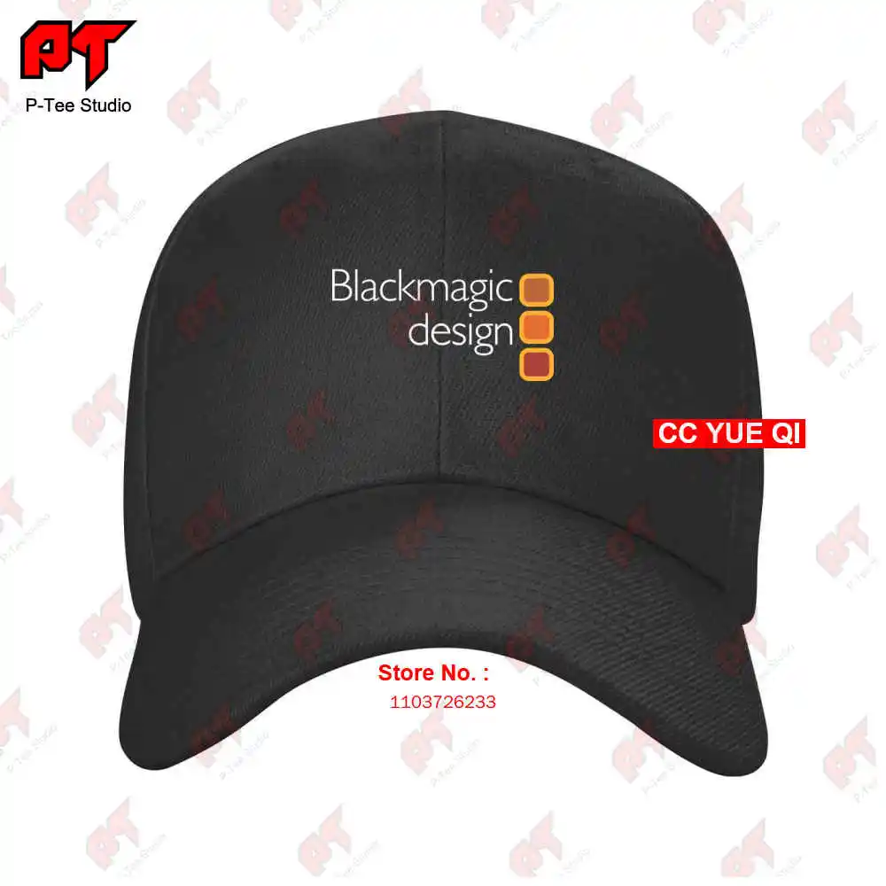 Blackmagic Design Logo Baseball Caps, boné do caminhão, Z6H2