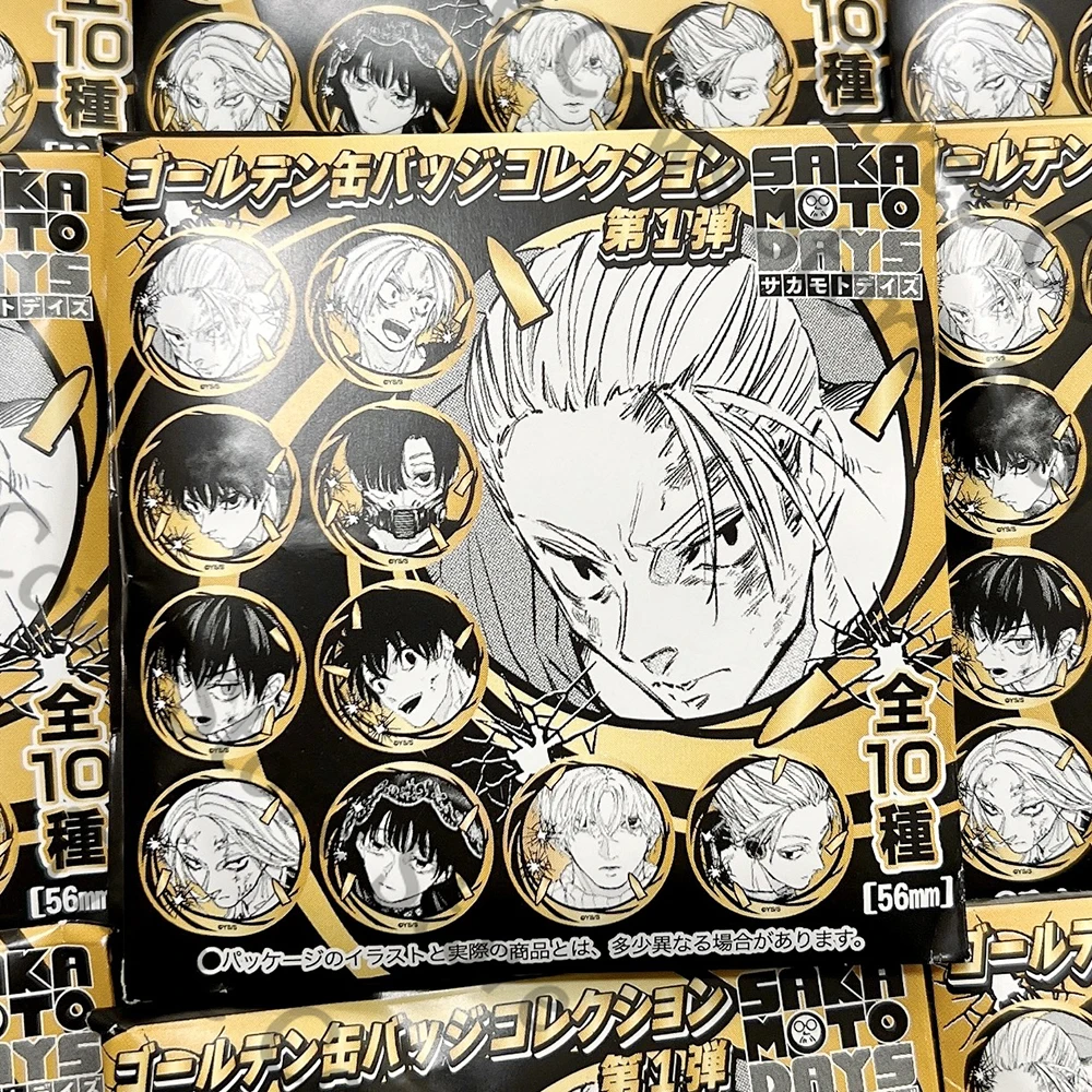 

Anime SAKAMOTO DAYS Shishiba Nagumo Yoichi Sakamoto Taro Asakura Shin Gaku Cosplay Cartoon Brooch Badge Widget Emblem Fans Gift