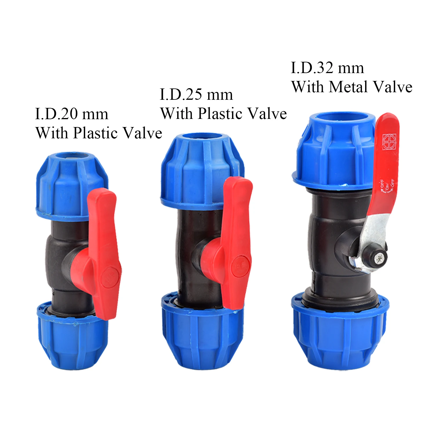 20/25/32mm podlewanie łączniki rurowe PVC PE Tube woda z kranu Splitter plastikowe szybkie złącze zaworu do ogrodu gospodarstwa rolnego nawadnianie