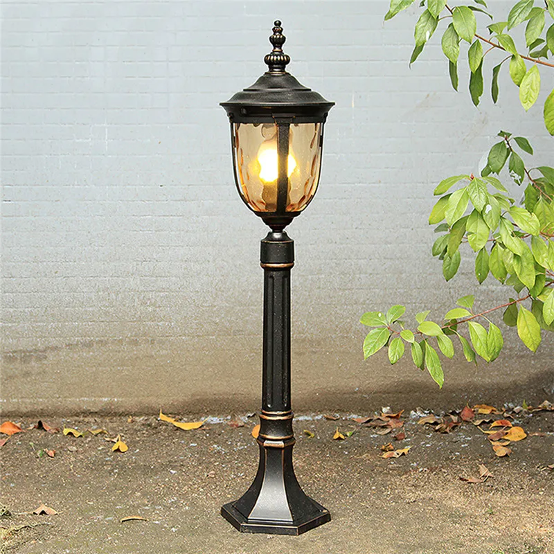 

OUFULA Contemporary Outdoor Lawn Lamp LED Electric Waterproof Villa Garden Courtyard District Residential Quarters Lawn Lamp ﻿