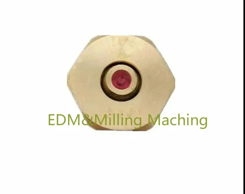 Imagem -04 - Cnc Fio Cortado Edm Máquina Rubi Diamante Bocal de Água Guid 0.192 mm 0.195 mm para Faíscas Serviço da Máquina 1pc