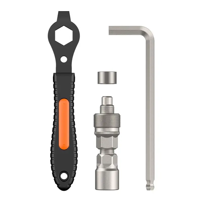 

Набор для снятия шатунов велосипеда - улучшенный инструмент для ремонта велосипедов, подходит для квадратных шатунов Shimano и ISIS, а также для шатунов с квадратным концом.