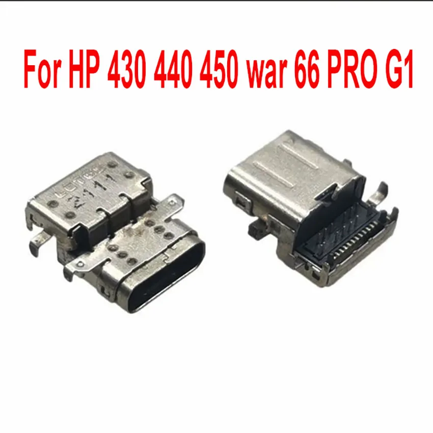 

1-10PCS NEW USB Type C Type-C DC Power Jack Port Charger Connector For HP 430 440 450 War66 Pro G1