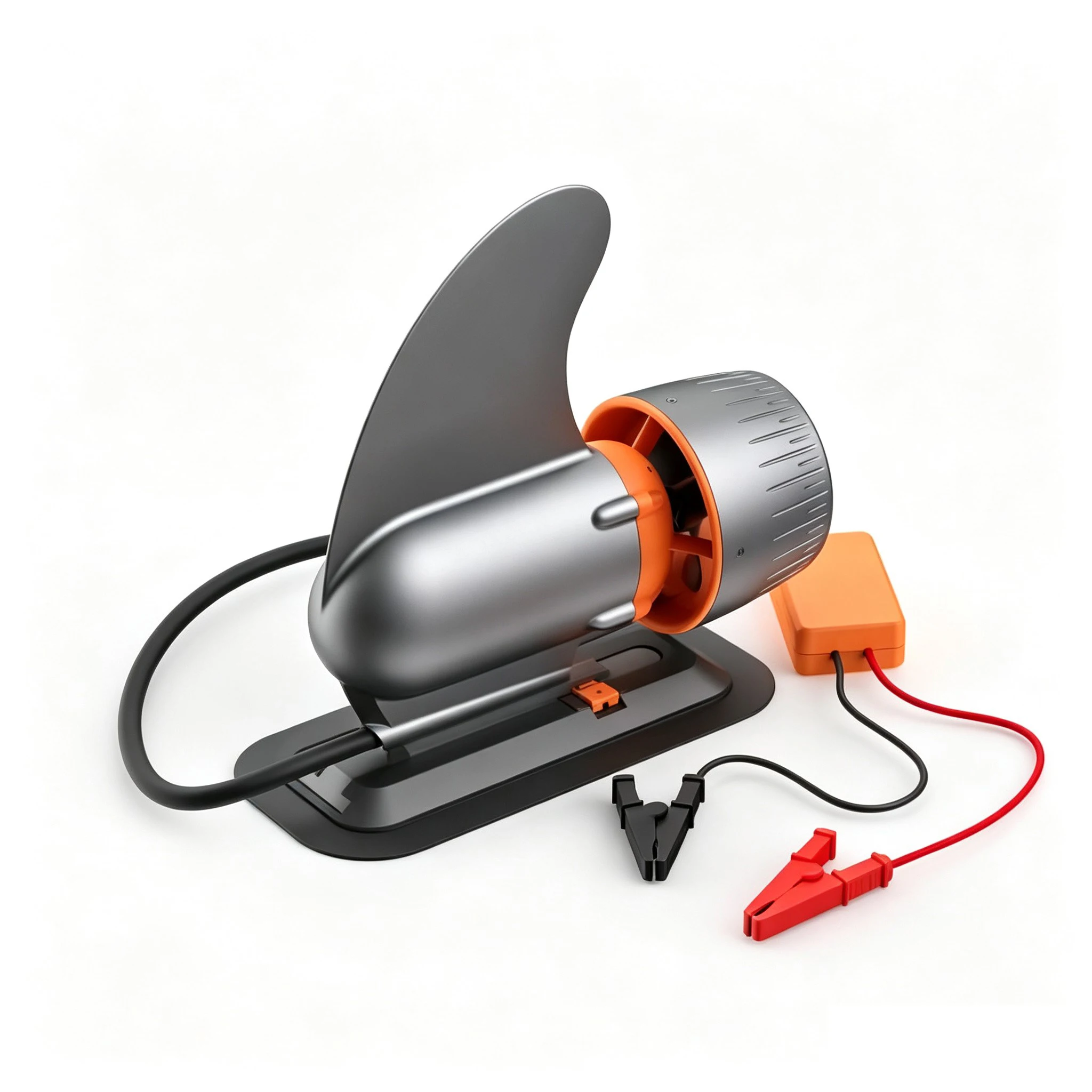 Underwater Thruster Electric Fin Motor, New Style 650W POWER FIN Remote Control for Fishing SUP Paddle Board Surfboard Kayak Thr