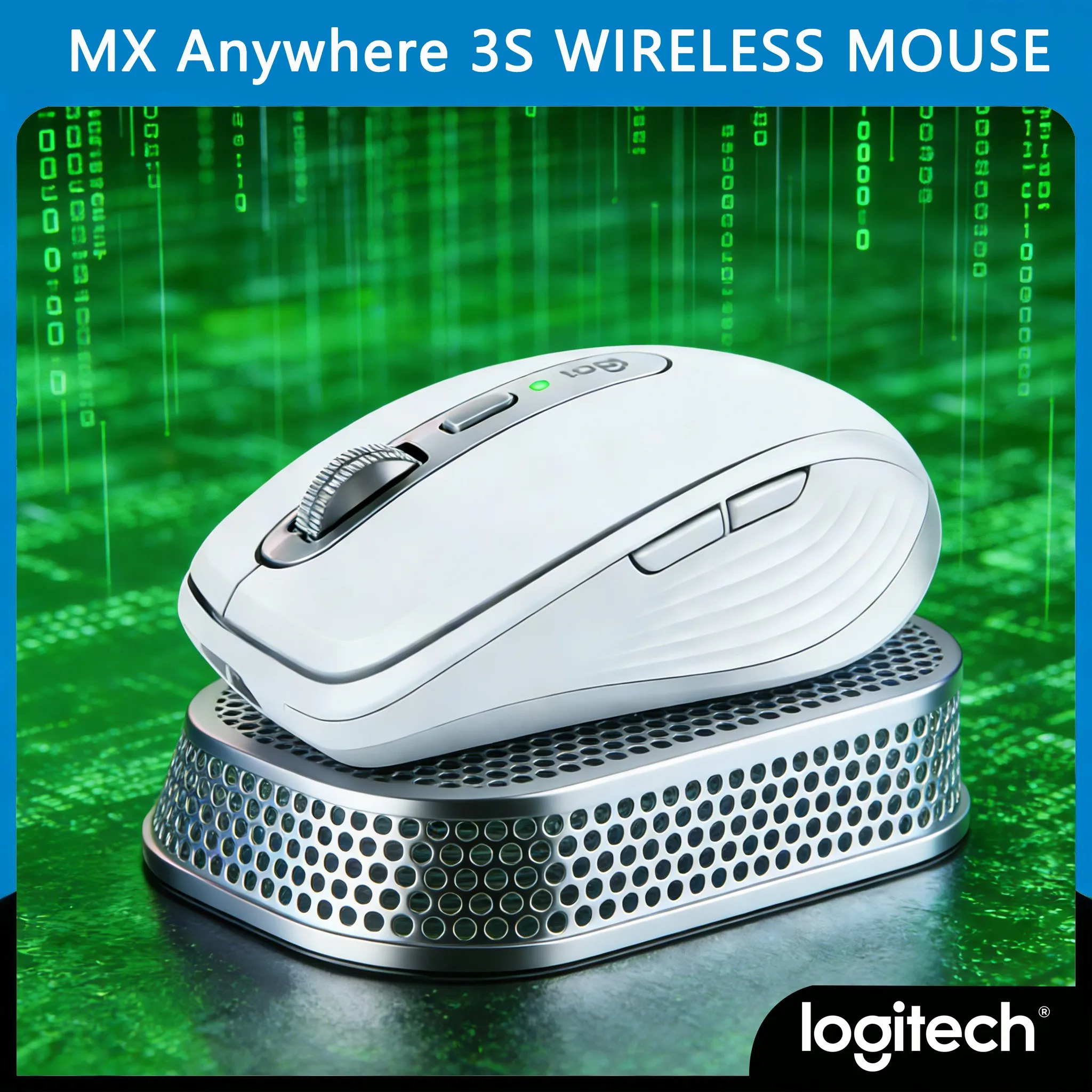 

MX Anywhere 3S Bluetooth USB Dual Mode Mouse Long Battery Life Business Travel