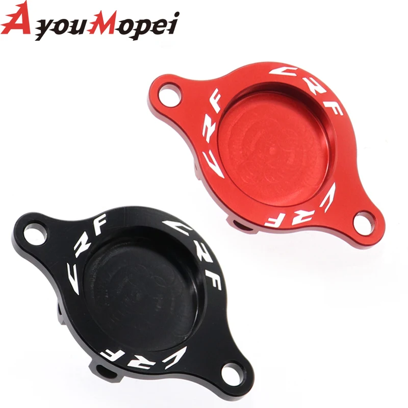 

Engine Oil Filter Cover For HONDA CRF250 R/RX CRF450 X/L/RL CRF450R CRF450RX CRF450L CRF450X CRF250R CRF 450 250 Motorcycle Cap