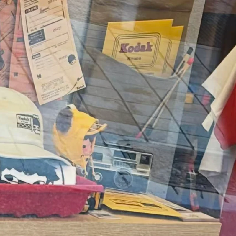 新品正規品 POP MART HIRONO X KODAK ビニール製ぬいぐるみペンダント