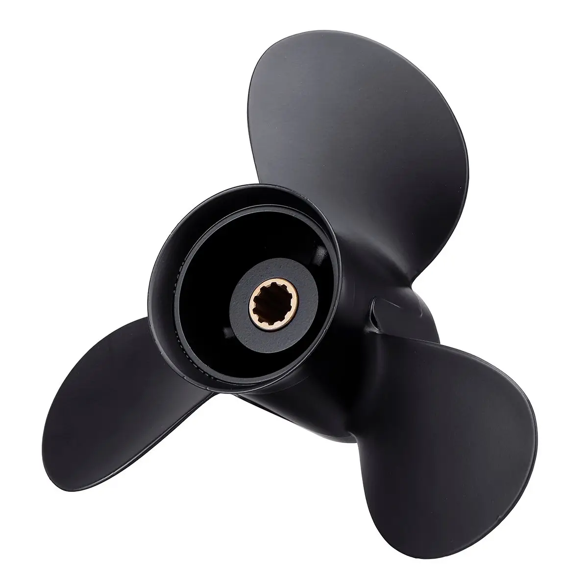 

For Mercury/Tohatsu/Nissan 25-30HP 3R0B645230 / 48-896896A40 Outboard Propeller 9.9 x 11 Marine Propeller Aluminum 3 Blades