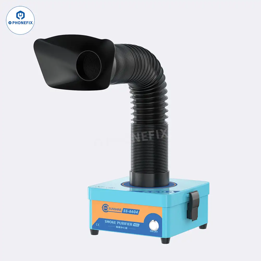 SS-6604 SS-6605 Smoke Purifier Efficient Purification for Laser Marking Smoke Filtration DIY Soldering Professional Maintenance