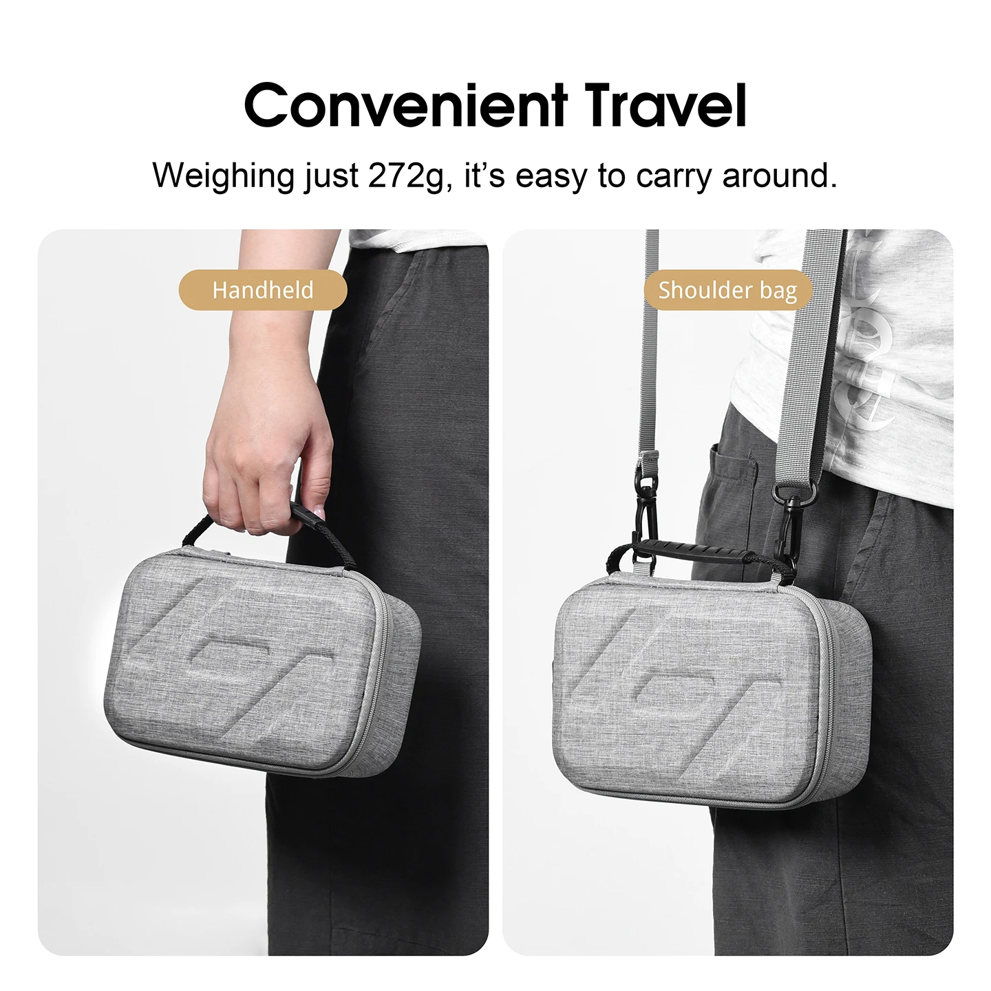 Portable Carrying Case for Insta360 Luna Ultra Camera Accessories Travel Box Portable Bag W Wristband Climbing Buckle