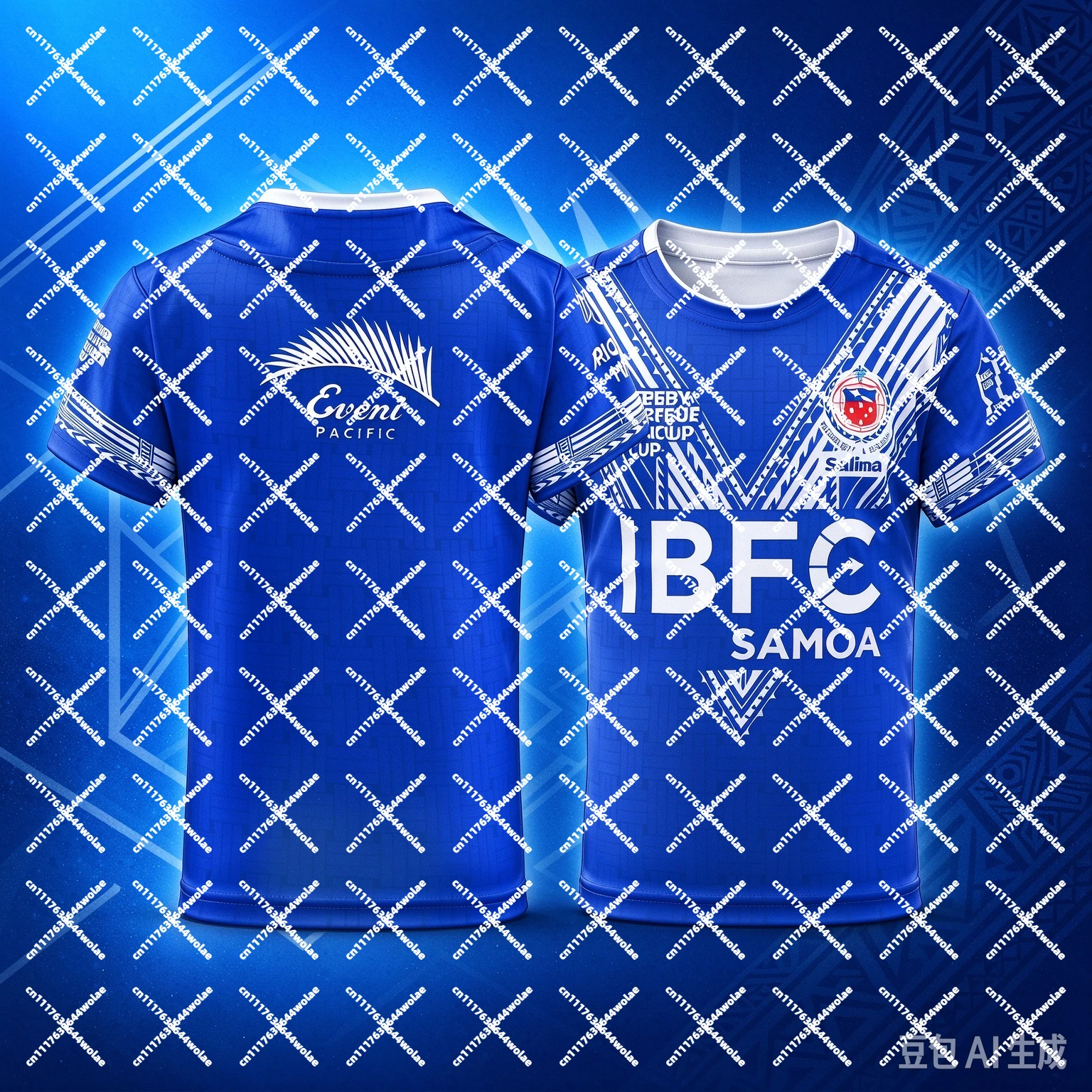 2026/27 New Toa Samoa Mens Home Away Rugby Jersey Men Y2K T-shirt Breathable Quick-dry Suitable for Daily Wear and Training Wear