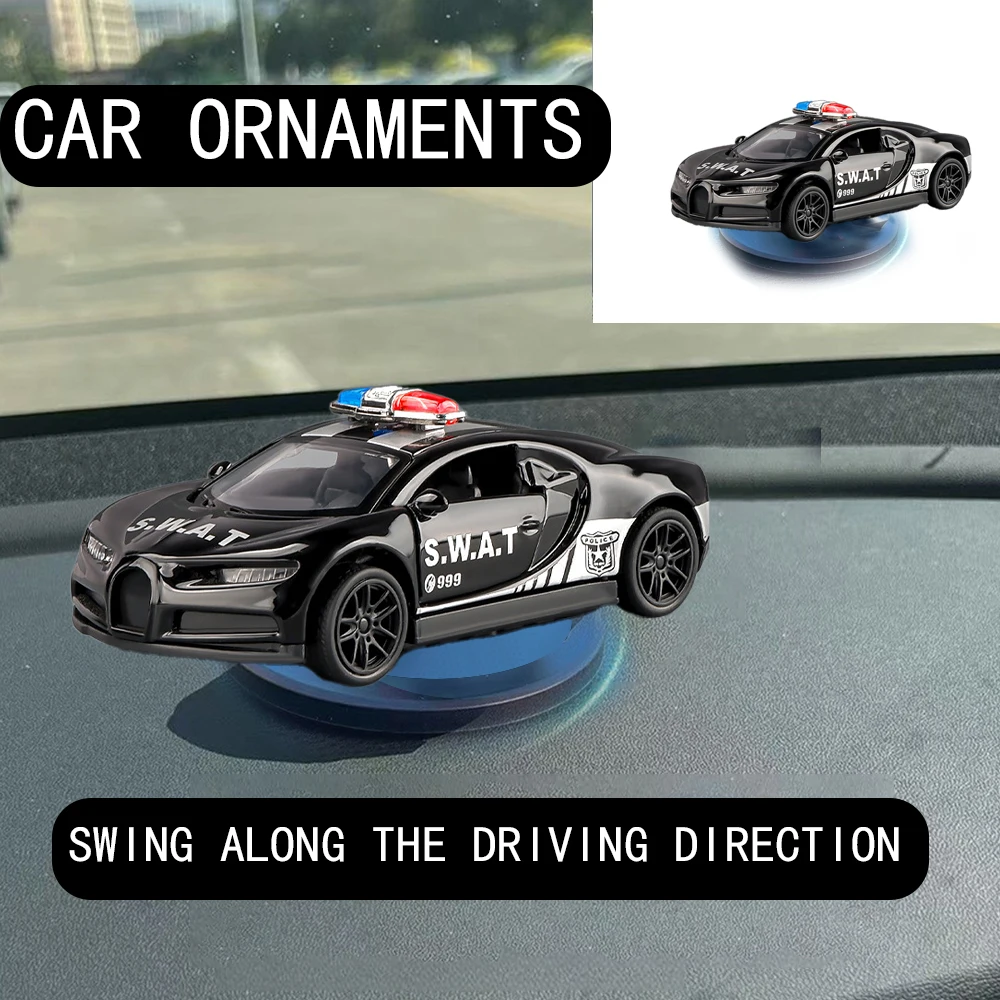 

Car Drift Rotating Ornaments Auto Dashboard Turning Racing Model Deco Carindividuality Center Console Decoration For Bugatti