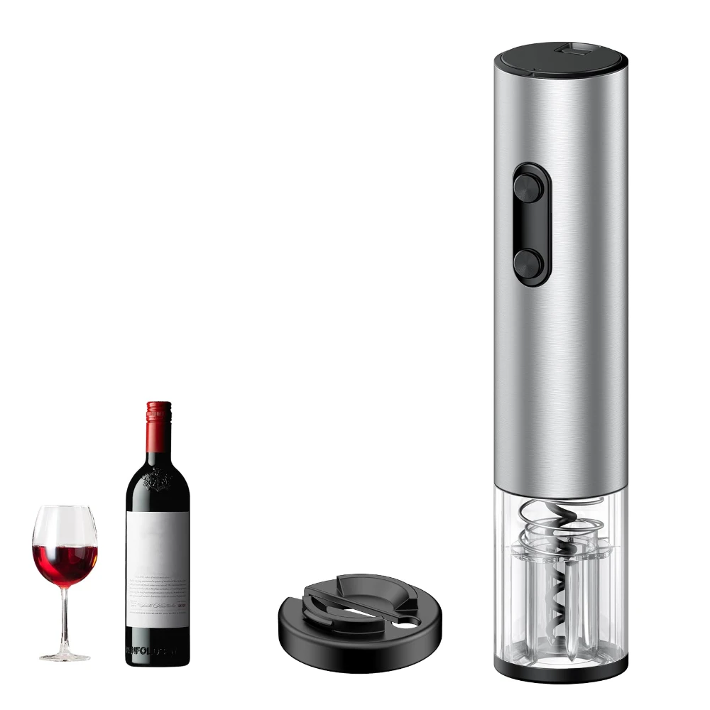 1/4 pcs Electric Wine Bottle Opener Automatic Battery Wine Opener Tools Kitchen Products Performance Plastic For Christmas Home