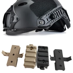 전술 나일론 20mm 레일 Picatinny 마운트 WING-LOC 어댑터와 Airsoft 빠른 스타일 헬멧 액세서리 Dropshipping