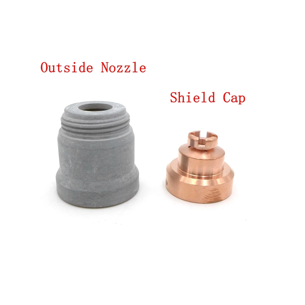 Shield Cup 60504 IVS1672-05 Outside Nozzle 60511 ISM1064 Contact Cutting For PT80 IPT80 IPT-80 IPTM80 Plasma Cutting Torch Gun