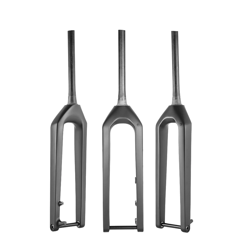 

STLF Spcycle MF-08 T1000 Карбоновая вилка MTB 27,5er 29er Boost Коническая ось с короной 471 мм Карбоновые жесткие вилки для горного велосипеда
