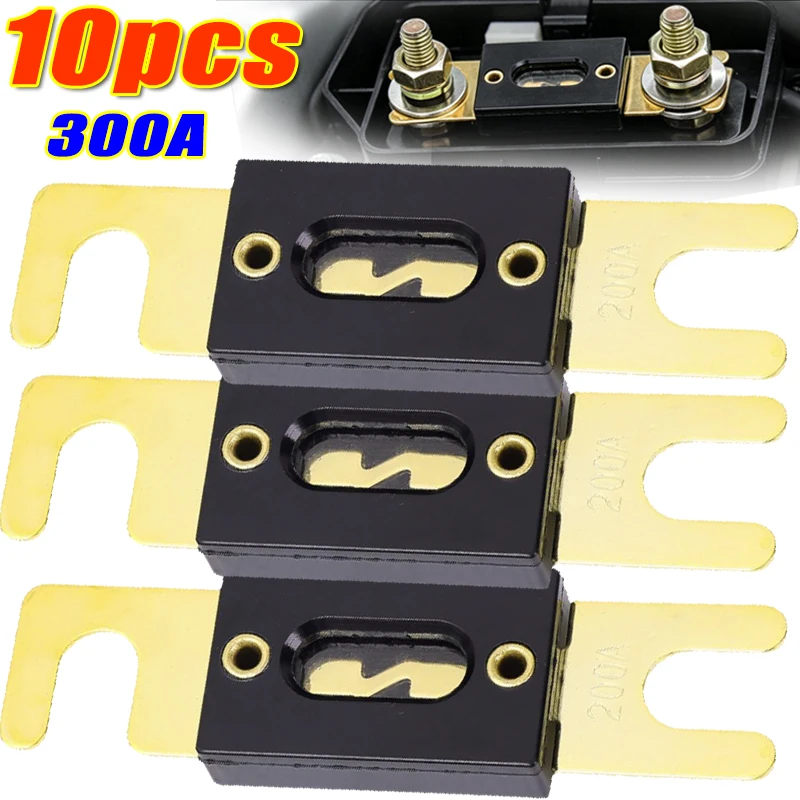 30A/50A/100A/200A/300A Car Bolt on Fuse Heavy Duty Circuit Protection Fuse 32V For Automotive Circuit Repair Accessories