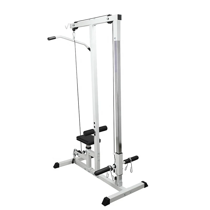 Gym Lat Pulldown Exercise Machine Multifunctional Pulley System Cable Trainer for Home Gym