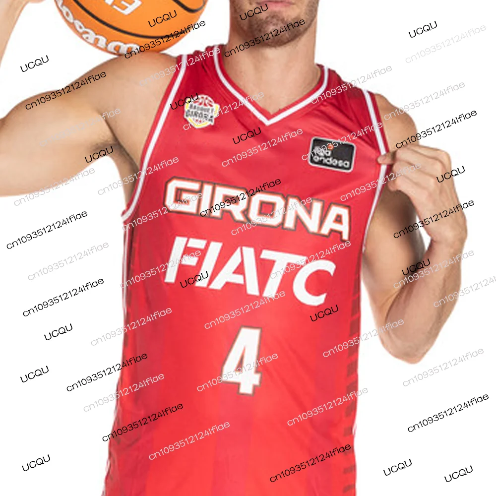 Bàsquet Girona 25/26 Camiseta de baloncesto 2025 España Chaleco deportivo de baloncesto para hombre Kit de camiseta especial para fanáticos Camiseta de juego de baloncesto