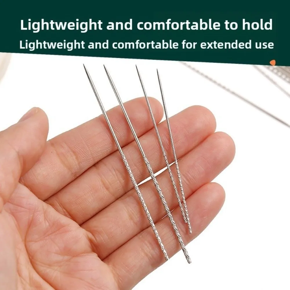 15PCS/Boxed Knurled Needle Lightweight Hand-knitting Tool Repair Sewing Needle Multifunctional