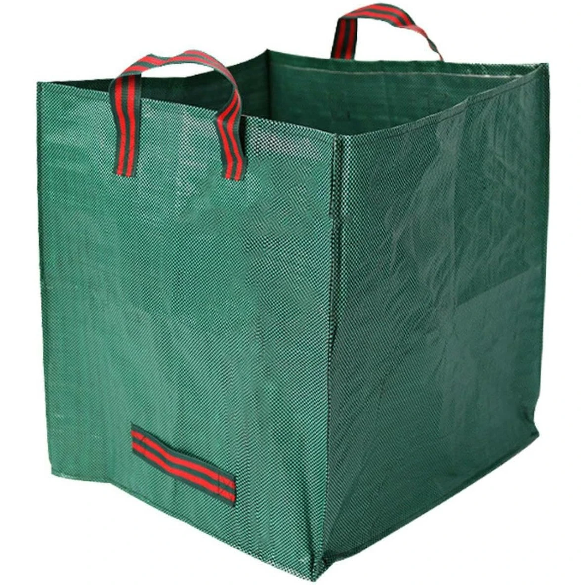 

1PcsReusable garden bag with reinforced handle - portable foldable lawn bag suitable for home, garden, and yard cleaning.