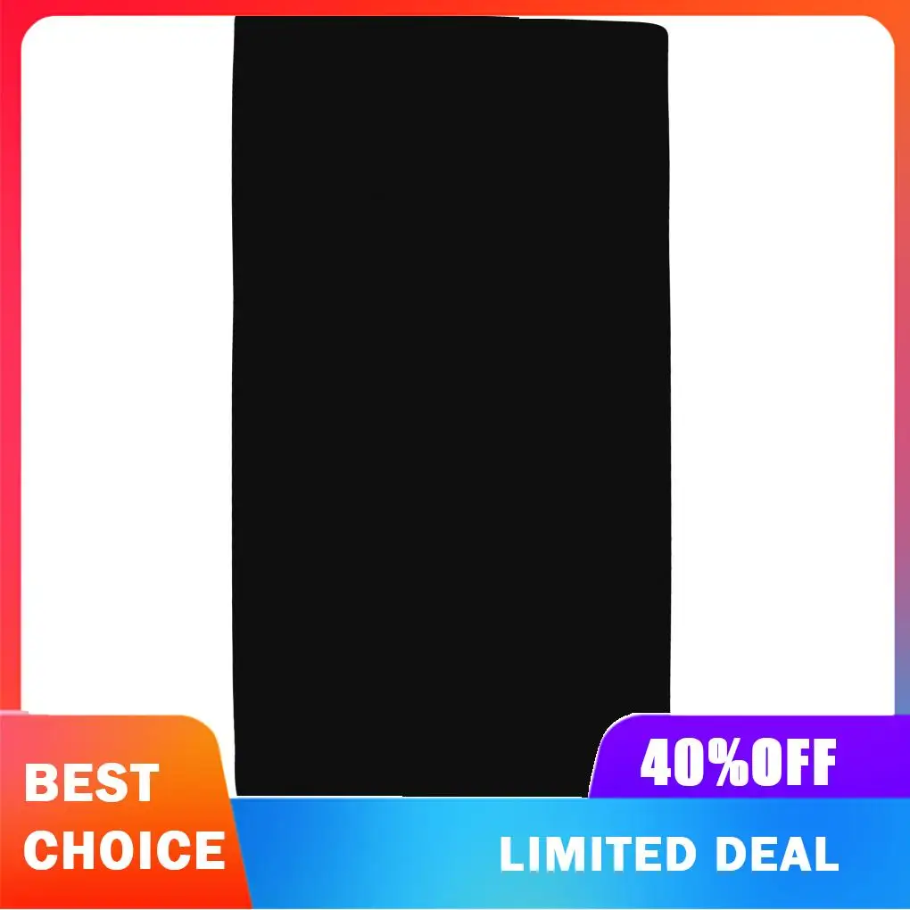 SPORTNOW Ping Pong Table Cover 257x153x5 cm in Black Polyethylene with Buckles and Zippers Included