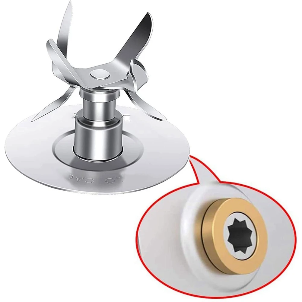 قطع غيار لخلاط أوستر ، شفرات مع وعاء خلاط من الأسفل ، شفرة انصهار 6 نقاط