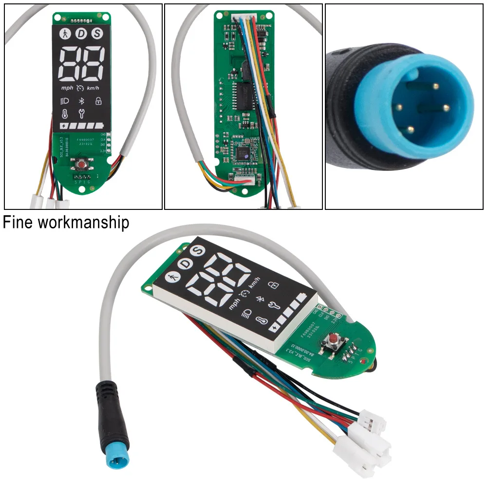 سكوتر عرض أداة اللوحة الرئيسية تحكم لوحة دوائر كهربائية ملحق لمكون سكوتر كهربائي Xiaomi 4pro #6