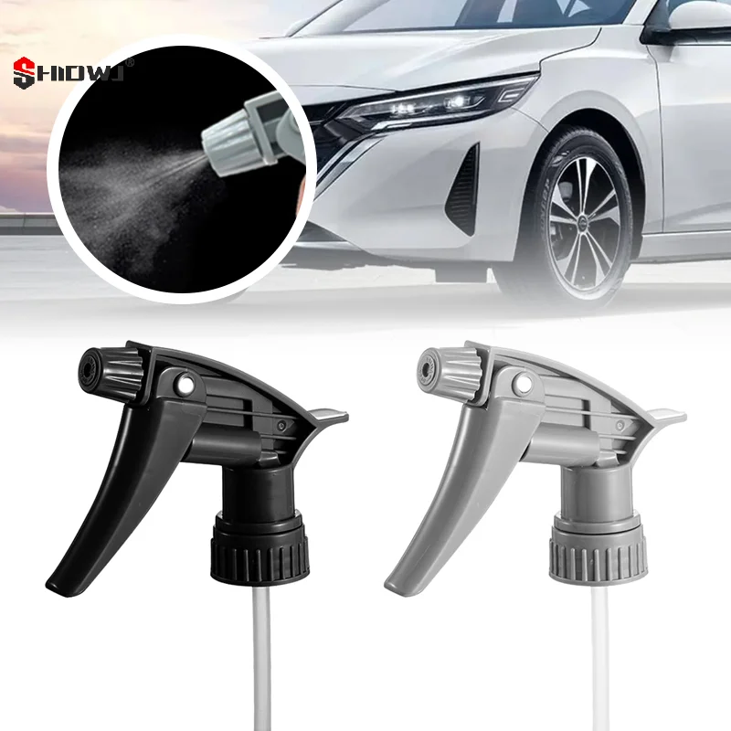 

Регулируемый триггерный распылитель, сверхмощная головка, устойчивая к кислотам и щелочам, для автодетализации, чистка автомобиля, домашний сад, чистый инструмент