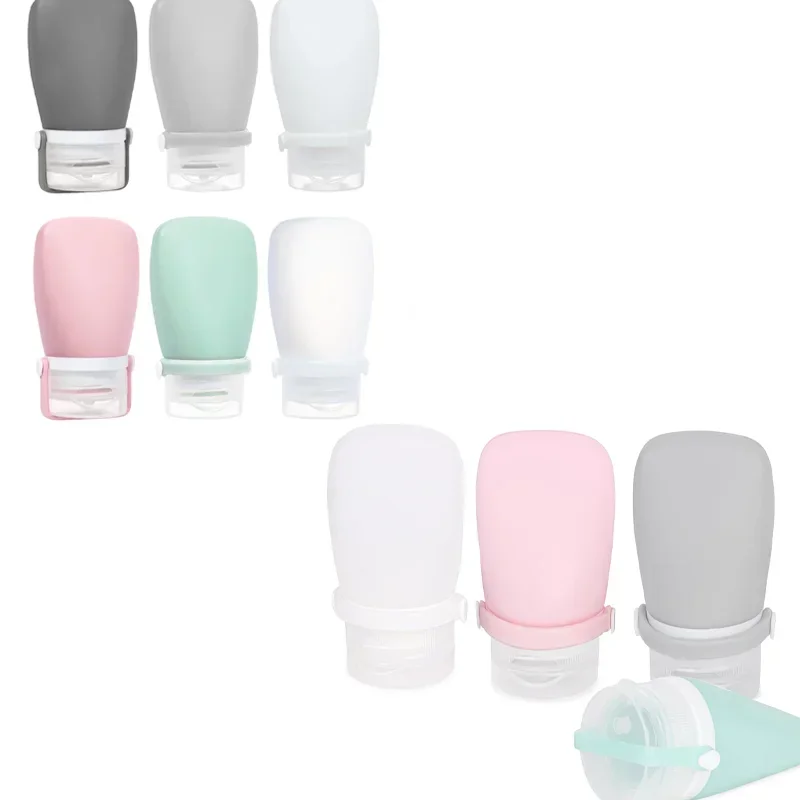 

30Pcs 30ml/60ml/90ml Silicone Cosmetics Set Storage Bottle Outdoor Travel Business Wash Lotion Squeeze Dispenser Bottle