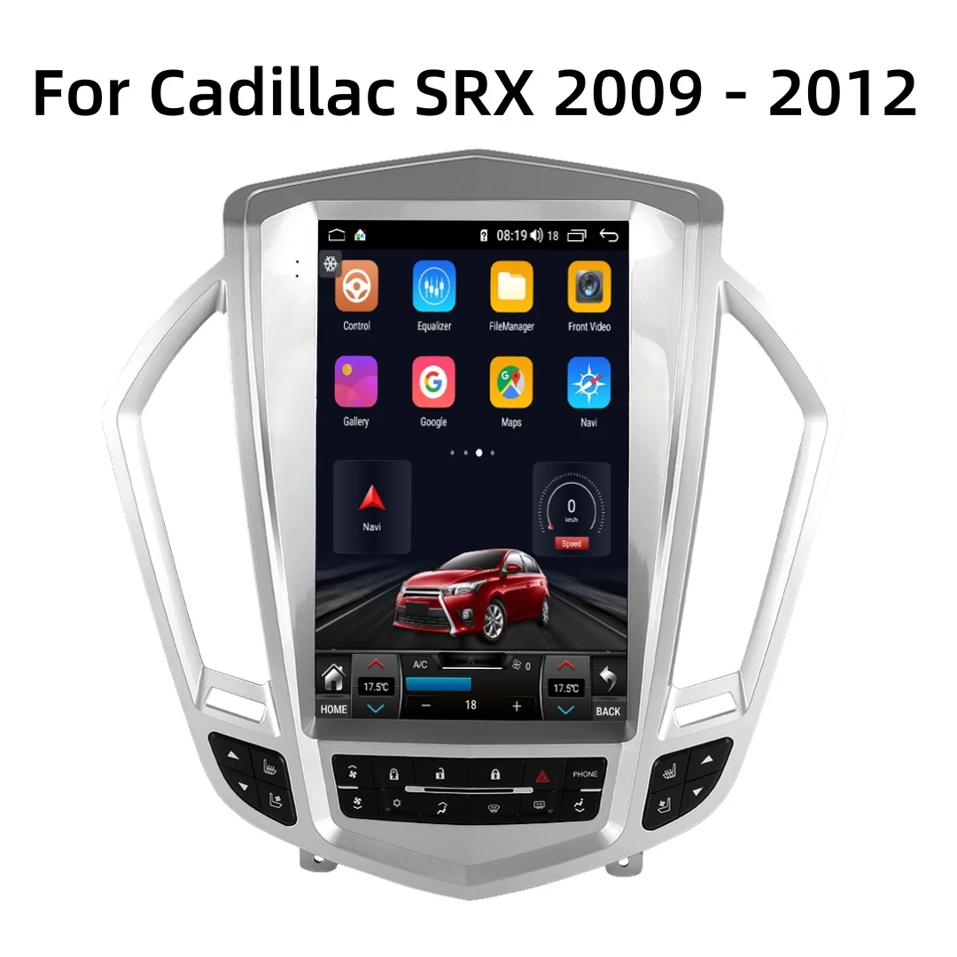 

12.1" Android 14 Car Radio For Cadillac SRX 2009 - 2012 Multimedia Player Auto GPS Navigation Carplay 4G WiFi Car Accessories