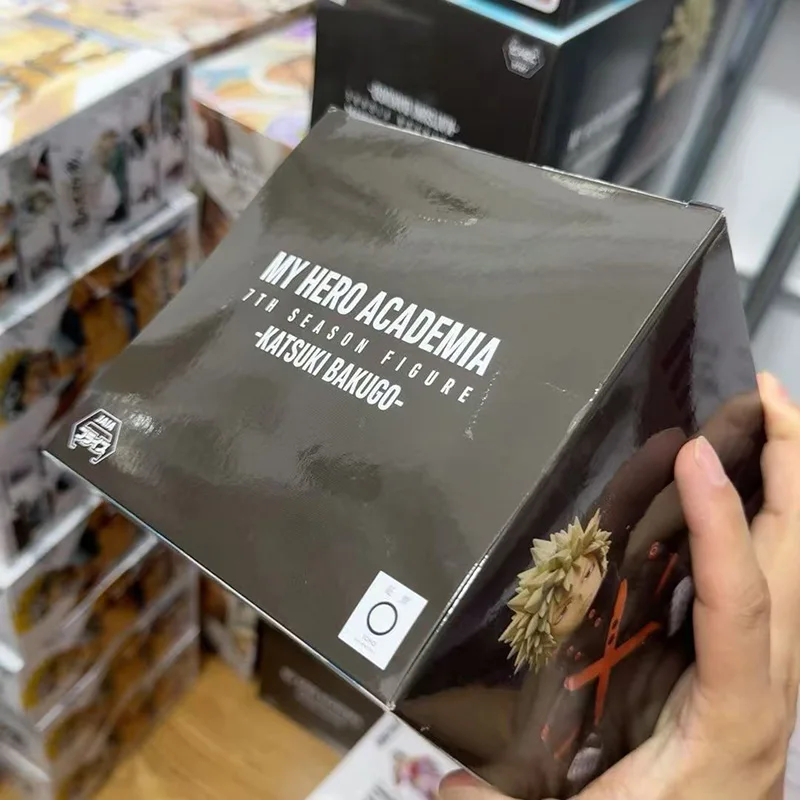 Bandai BANPRESTO My Hero Academia figura de la 7. a temporada Katsuki Bakugo figura Anime modelo juguetes en caja genuinos