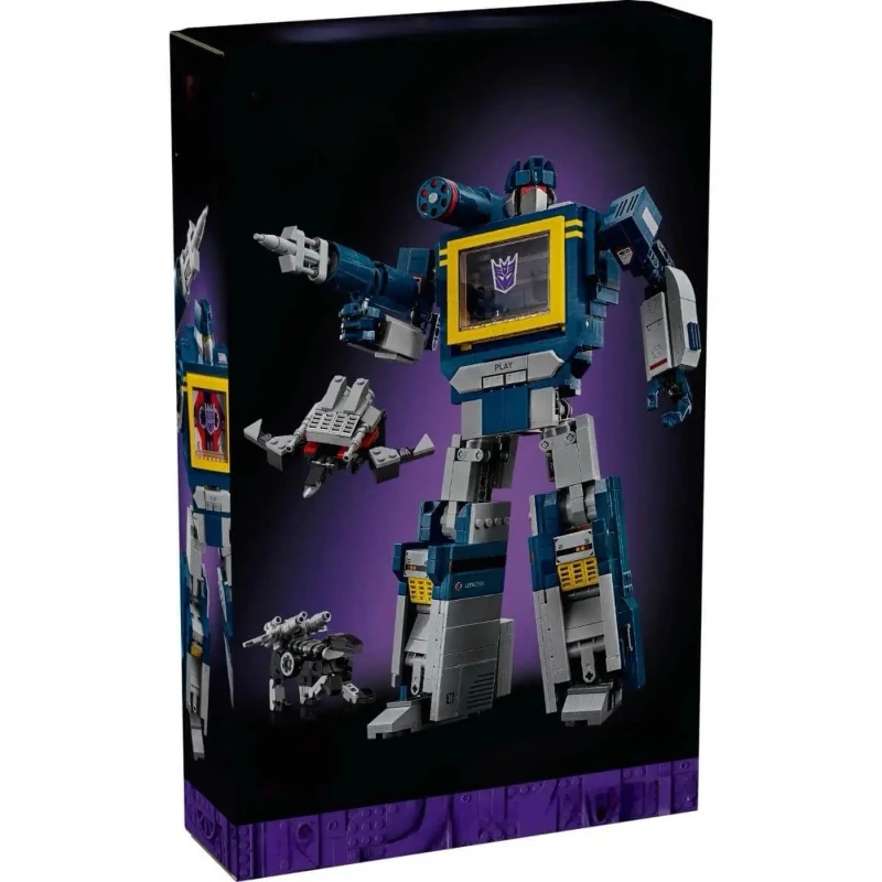 2025 NUOVO FIT 10358 Robot Soundwave Building Blocks Assemblaggio Modello di mattoni Giocattoli per ragazzo Bambini Regalo di compleanno di Natale Decorazioni per la casa