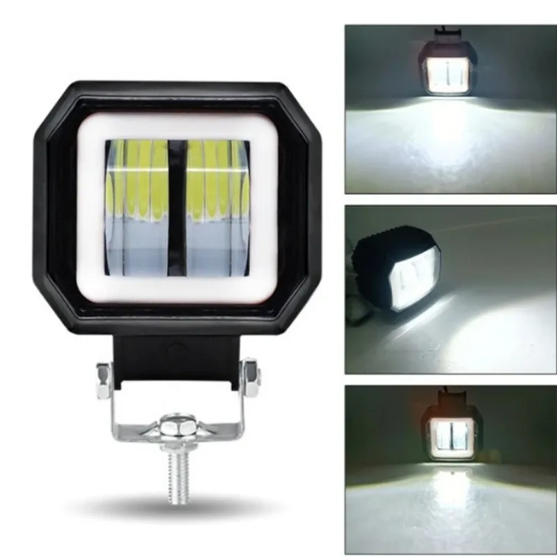 TCYATO المبيعات المباشرة للمصابيح الأمامية LED للسيارات، وشرائط إضاءة العمل LED المربعة، والأضواء الكاشفة للفتحة، والدراجات النارية #5