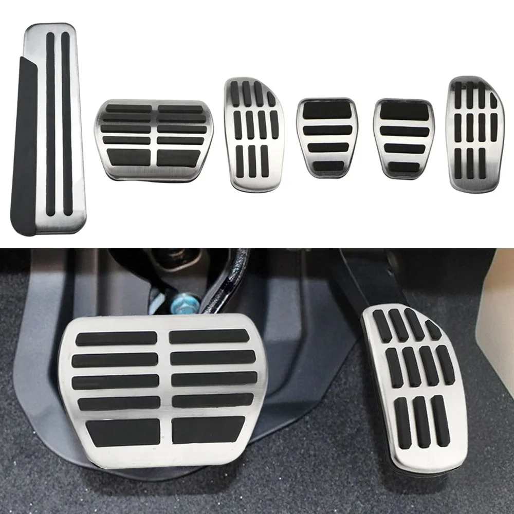 Cubiertas de Pedales para Nissan X-trail T32 T33 Rogue Qashqai J11 2014-2025 Sentra SR 2021 Kicks Altima Micra, Pedales de Gas y Freno