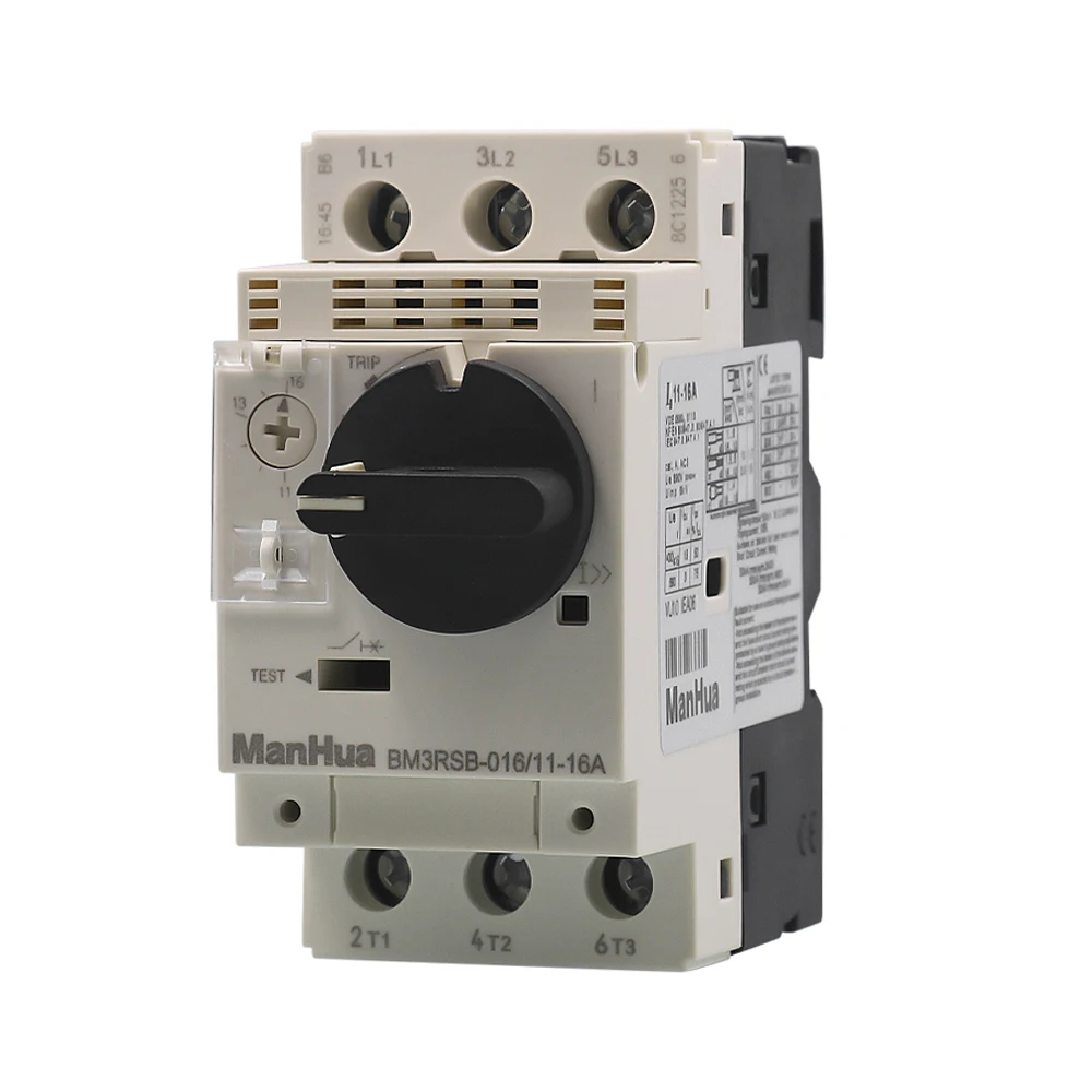 

Din Rail 3P GV2-PM Series Electric Motor Protection Circuit Breaker Knob Control
