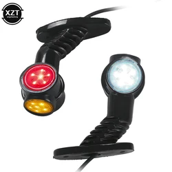 2Pcs Universal LED Side Marker Light Waterproof 12/24V Truck Trailer Position Lamp