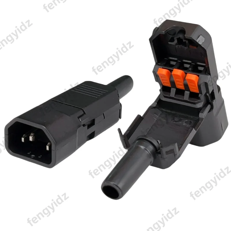 10A ذكر/أنثى التوصيل جهاز طهي الأرز المسمار الحرة الأسلاك السريعة التيار المتناوب مقبس الطاقة وعاء طبخ الأرز الكهربائي الأسلاك PDU