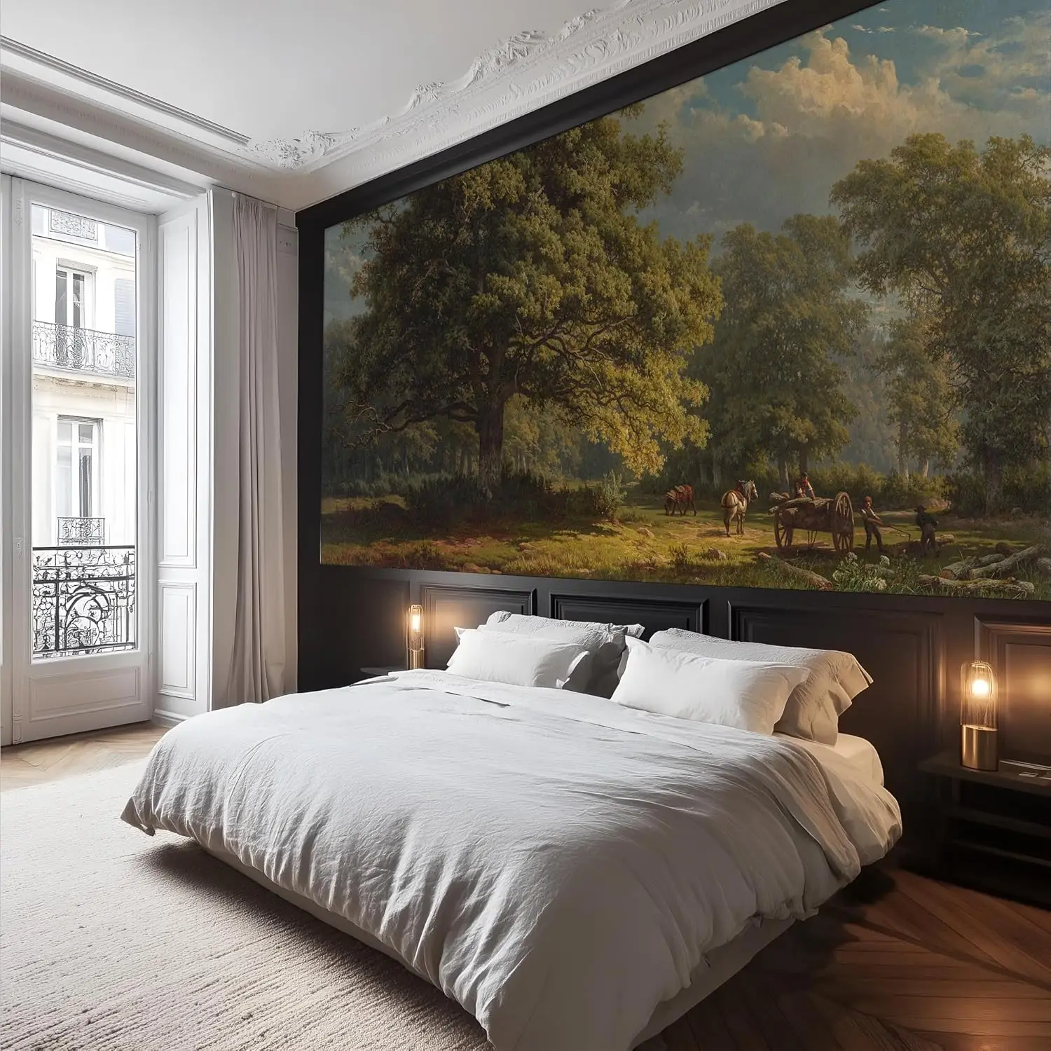 Dekorative Großformatige Naturlandschaft Wandteppich Wandbild Leinwanddruck für Wohnzimmer Schlafzimmer Inneneinrichtung
