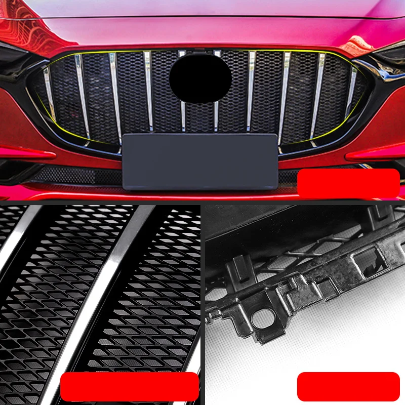 For MAZDA 3 2019-2022 Refitted parts of the grille trim strips high quality New arrivals high-tech products New Listing